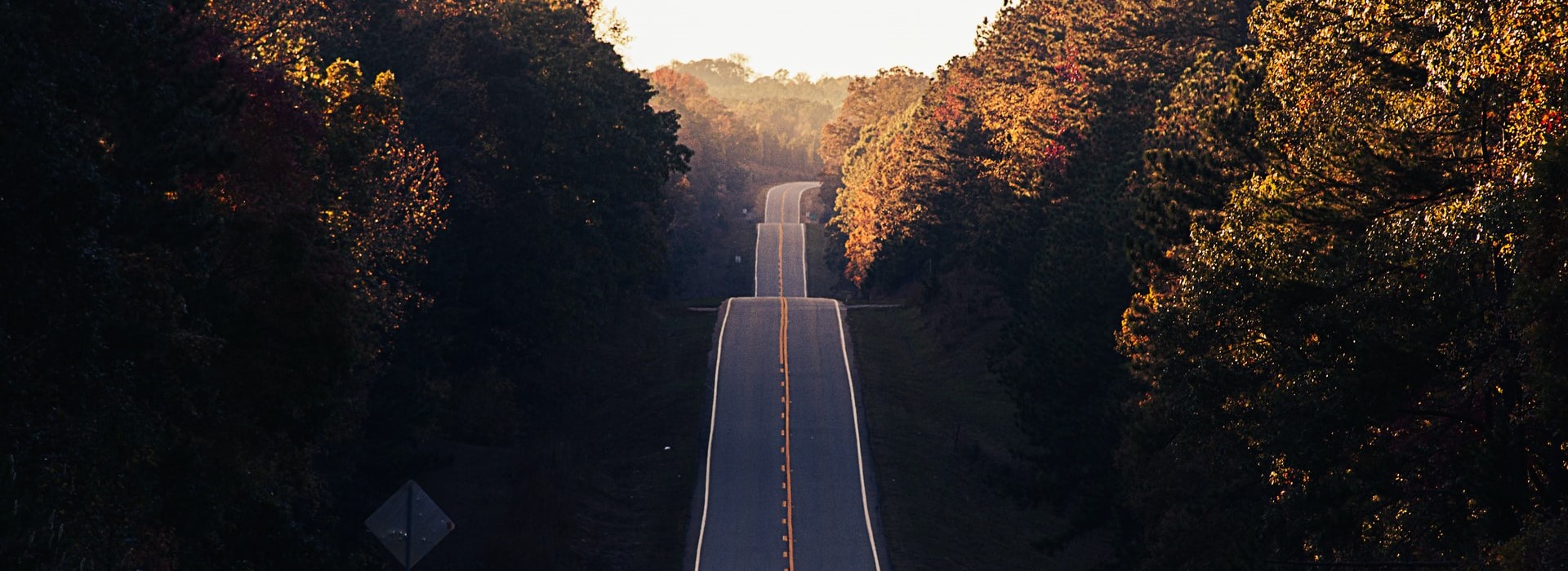 a road stretching into the distance